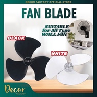 Universal Fan Blade 16 Inch Multi Fan Blade Bilah Daun Kipas Fan Stand Blade Table Replacement Fan B