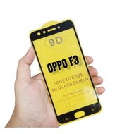 LAYAR Tempered Glass OPPO F3 Anti-scratch Full Screen Glass 5D 9D 11D