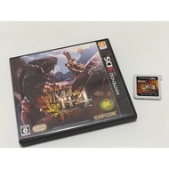 Nintendo Monster Hunter 4 3DS Video Game w/Box MH4 NDS N3DS Capcom Hunting Action Japan