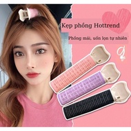 Set of 2 3p hair root rollers to volumize Korean bangs