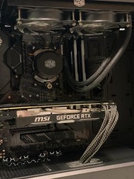 (原價1萬2) 水冷R5 3600x, 2070 super, X570電競砌機