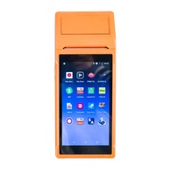 8.1แอนดรอยด์ POS 58มม. เครื่องพิมพ์ใช้ความร้อนผ่านบลูทูธเทอร์มินัลแบบพกพา PDA จุดขายระบบ All In One 