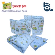 Bumble Bee Premium Cotton Jersey Knit 4pcs Baby Bedding Crib Set