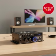 New AK380 800W Bluetooth HiFi Audio Amplifier, Karaoke, Home Theater, USB SD AUX, Class D Power