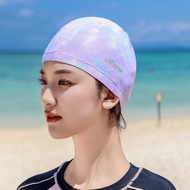 XTEP | หมวกว่ายน้ำยืดหยุ่นสูงไม่บีบรัด