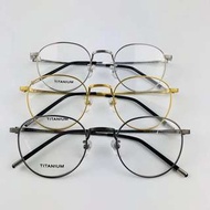 999.9 style titanium frame eyeglasses 鈦金屬眼鏡