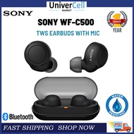 Sony WF-C500 True Wireless In-Ear Bluetooth Earbuds with Mic | IPX4 Water Resistant | 1 Year Warranty