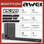 Awei Y520 Wireless Surround Bluetooth Home TV Speaker Soundbar for Indoor / House Living / Samsung /