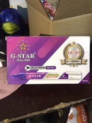 Hộp 10 cây Bút Lông Bảng LB-36 GSTAR (xanh đỏ)