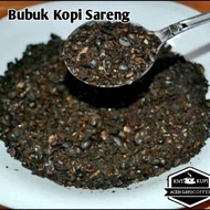 1 kg bubuk kopi kasar(sareng) kopi saring khas solong ulee kareng aceh asli original.