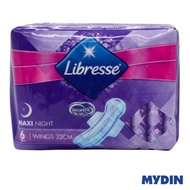 Libresse Maxi Night Wings 32cm (6's)