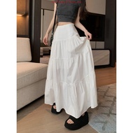 (Fashion_2)  Women Casual Skirt Plain Basic Summer/Spring Skirt L85AD112  Skirt Kasual Wanita Skirt 