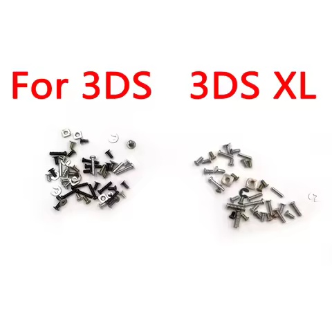 1Set Replacement For Nintendo 3DS / 3DS XL LL Game Console Shell Full Set Screw