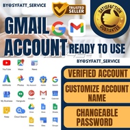 LIFETIME GOOGLE ACCOUNT / GMAIL ACCOUT / AKAUN GOOGLE CUSTOM NAME / RANDOM NAME