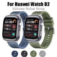 Nylon Silicone Strap For Huawei Watch D2 Official Sport Bracelet For huawei watch d2 Watch Band Acce