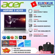 Laptop Gaming ACER ASPIRE 5 A515 Ryzen 7 5825U 16GB 1TB SSD Win11 ORI