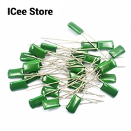 50Pcs Polyester Film Capacitor 100V 1nF 2.2nF 10nF 33nF 47nF 82nF 100nF 2A102J 2A103J 2A104J 2A222J 