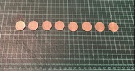 ⭐ 尋找熱愛收藏日本文物的有緣買家-（合售）早期日本國錢幣〝昭和46~59年 (西元1971~1984) 日本錢幣 100丹〞8枚