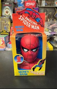 Marvel漫威 1986年 Spider Man 蜘蛛人 錢罌 蜘蛛俠 儲存罐 錢箱 玩偶 公仔