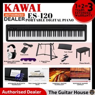 Kawai ES-120 88-key Digital Piano with Speakers - Black (ES120 / ES 120)