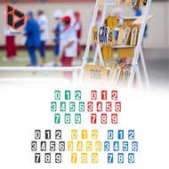[Blesiya] Score Keeper Numbers 0-9 Scoring Board Lightweight Flip Number Cards for Tennis Ball Socce