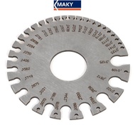 MAKY Wire gauge metal round wire diameter gauge diameter gauge measuring instrument VN