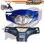 Batok Kepala Depan Belakang Supra X 125 Lama Biru + Lampu / Batok Kepala Depan Belakang Plus Lampu Supra X 125 Lama 2005 2006 2007 Biru / Batok Kepala 1set Honda Supra X 125 Lama 2005 2006 2007 Biru Depan Belakang Set Lampu