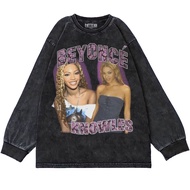 Oversized T-Shirt | OVERSIZE LONGSLEEVE | Oversized T-SHIRT | WASHING WASHING | BEYONCE KNOWLES T-SH