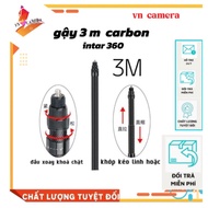 3m carbon stick instar 360 x 1 2 3 4 5 6 quality and light mounted insta 360 3m stick