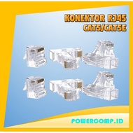RJ45 Connectors! 10 PCS RJ45 Cat5e Connectors Cat5 Connectors RJ45 Ends Ethernet Cable Crimp Connect