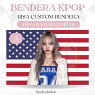 AMERICA KPOP LIZ IVE Flag KPOP POSTER/ KPOP LIZ FLAG/ KPOP Tapestry/ Kpop Tapestri/