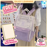School Bag Large Capacity Backpack Waterproof Durable School Bag For Woman W103