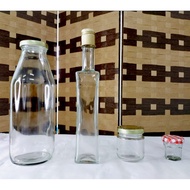 🔥[READYSTOCK]🔥 BOTOL KACA 250ML (1PCS)🔥
