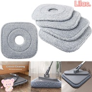 LILAC 1pc Self Wash Spin Mop, Household 360 Rotating Cleaning Mop Cloth Replacement,  Washable Dust MopHead Cleaning Pad for M16 Mop