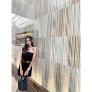 Second-Hand Clothes Plain Knit Shorts Suit