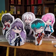 45cm Hypnotic microphone动漫抱枕plush merch Matenrou Jinguji Jakurai Amemura Ramuda Aohitsugi Samatoki Y