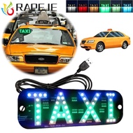 RAPEJE Color Changing Taxi Light, Remote Control USB Powered RGB LED Taxi Light, 5-6V Voltage LED Li
