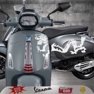 VESPA SPRINT S DRAGON MOTIF VARIATION STICKER VESPA SPRINT DRAGON/ VESPA DRAGON STICKER/ VESPA SPRIN