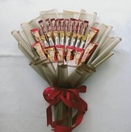Buket snack murah cantik / buket makanan untuk hadiah wisuda cewek cowok  hadiah ulang tahun  annive