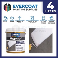 ♨ ▤ Davies Paints Gray Concrete Primer & Sealer 4-Liters