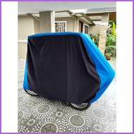 ◴ ◐ ✆ MOTOR COVER SIDECAR TRICYCLE COVER CUSTOMIZED PURE MICROFIBER FABRIC (2TONE) HIGHQUALITY | CO