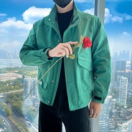 Overalls Jacket for Men - Casual Stand Collar | Spring & Autumn Streetwear