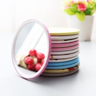 Small Mirror Portable Mini Pocket Cute Cartoon Round Mirror Random Design Makeup Q6n0