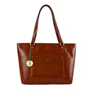Santa Barbara Polo & Racquet Club Women Oil-Tanned Shoulder Tote Bag 092801-439