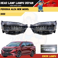 Second Hand ( 100% Original ) Perodua Alza 2022 Led Original Headlamp Lampu Depan High Spec 100% High Quality