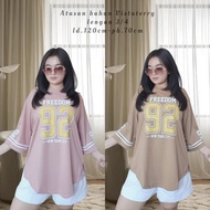 OVERSIZE T-SHIRTS / TOPS /Wanita MODERN TOPS 3 SLEEVES 4/ HIJAB TOPS