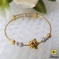 ISTIMEWA 916 Gold Bangles Baby Gelang Tangan Bayi Emas 916