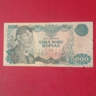 uang kuno indonesia 5000 Sudirman 1968