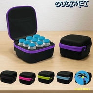 OUDIMEI 9 Vials Storage Case, 10ML Waterproof Insulin Organizer, Durable Wear-resistant EVA Large Ca