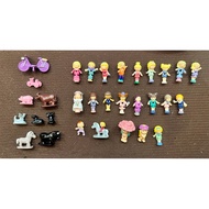 90s Polly Pocket dolls for vintage polly pocket playset